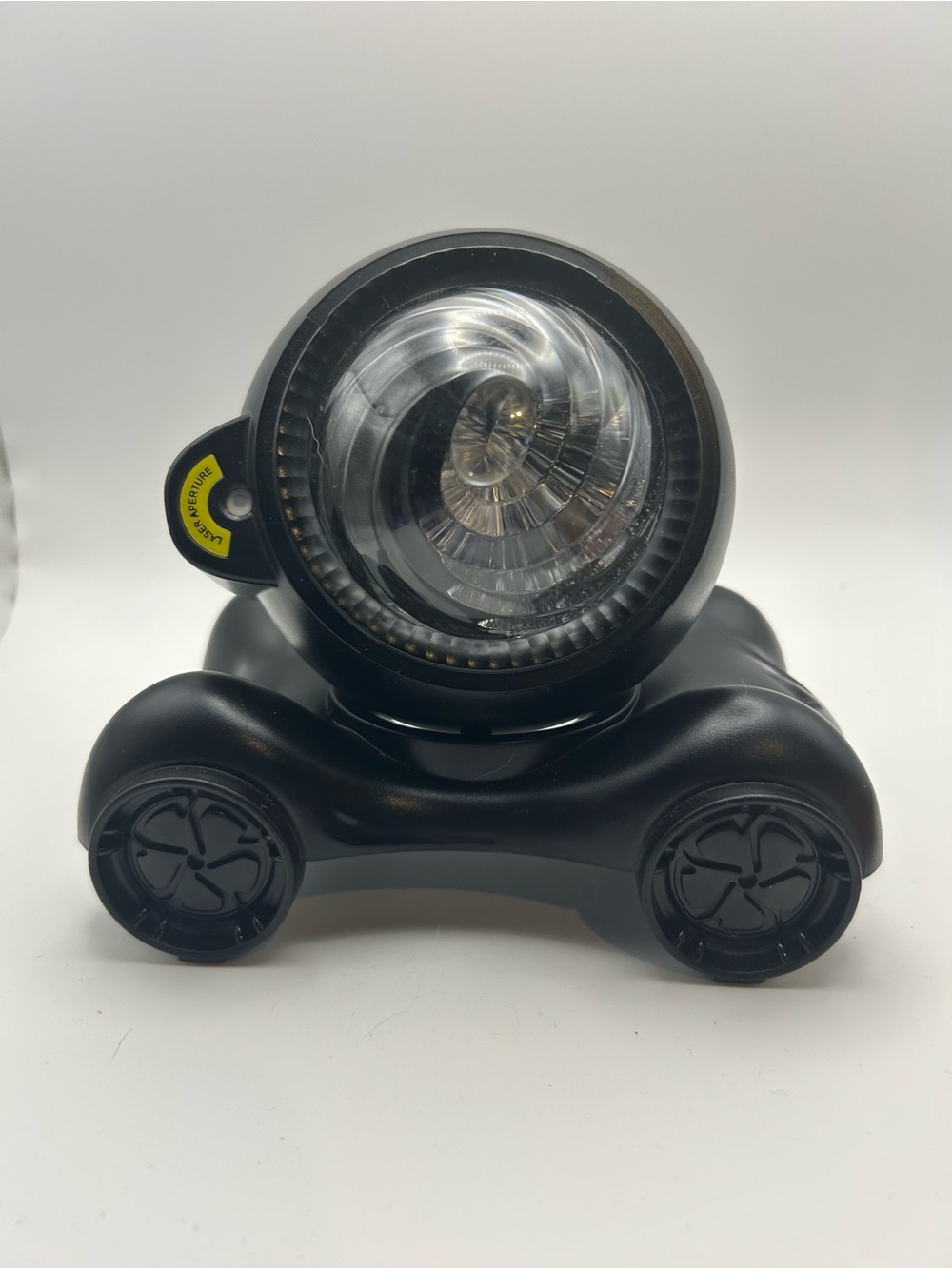 Laser Star Projector Night Light with Speaker Rotating Base USB Powered Black